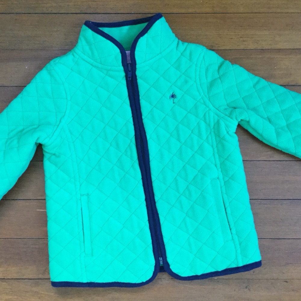 Girls Lilly Pulitzer Green Fleece Jacket